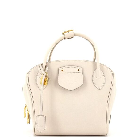 Louis Vuitton Haute Maroquinerie Milaris Handbag Leather Neutral